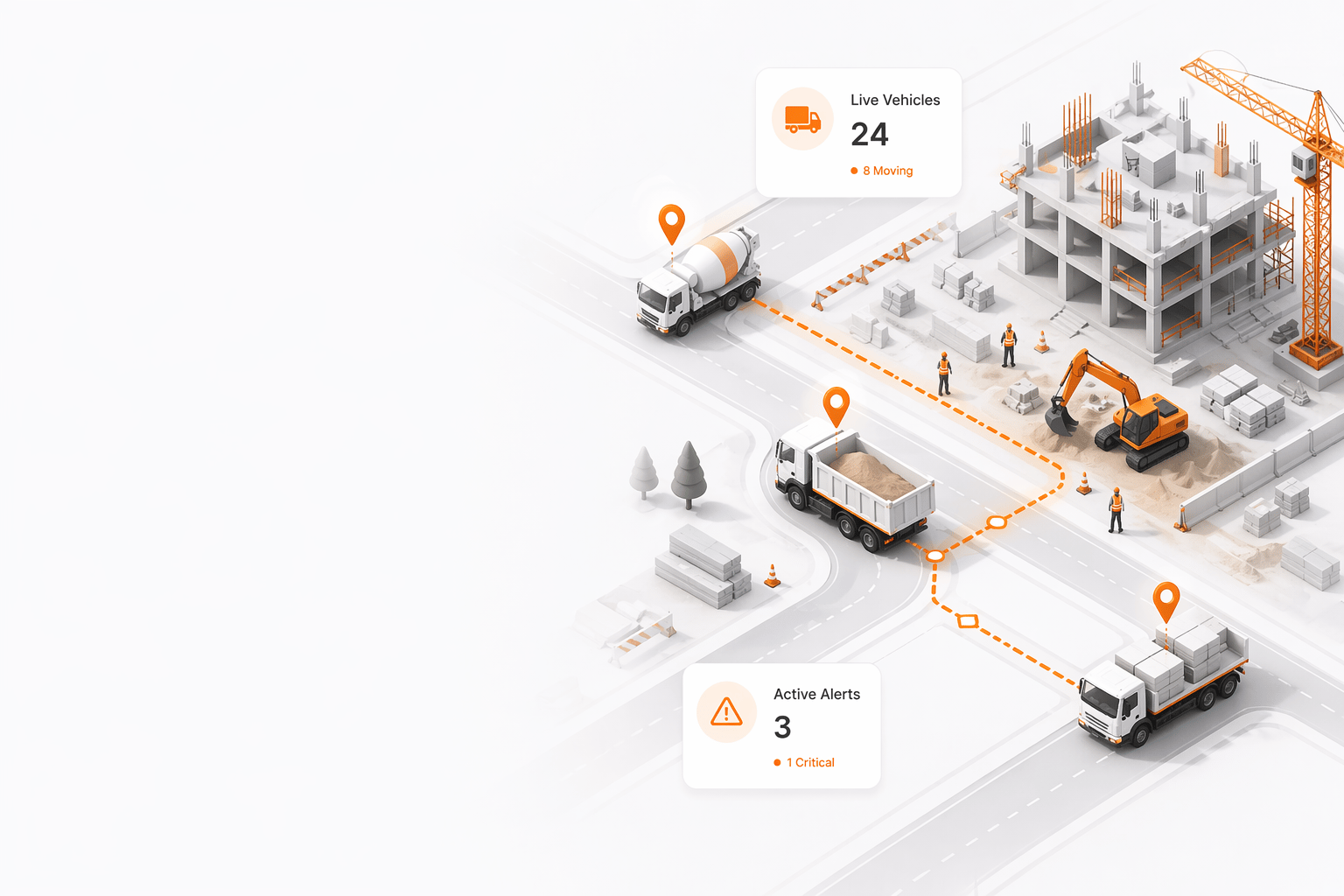 Construction fleet intelligence