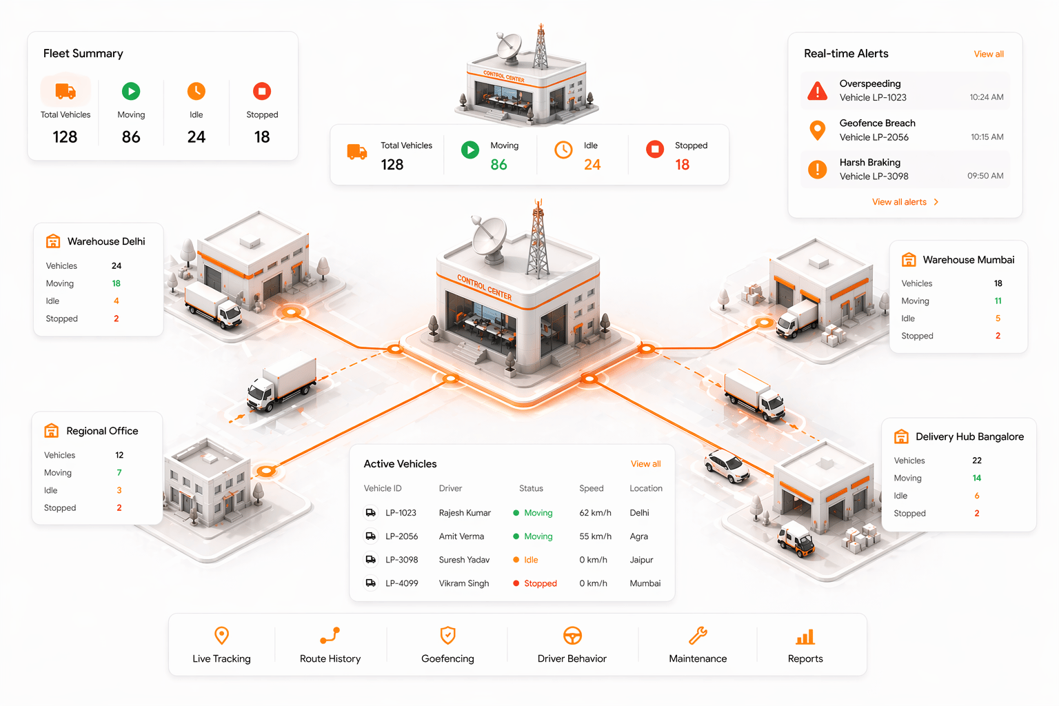 Fleet management overview for leadership teams
